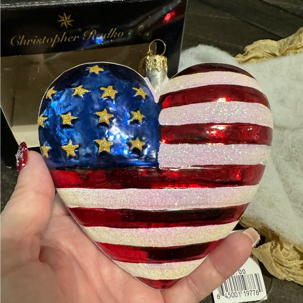 Radko Brave Heart ornament